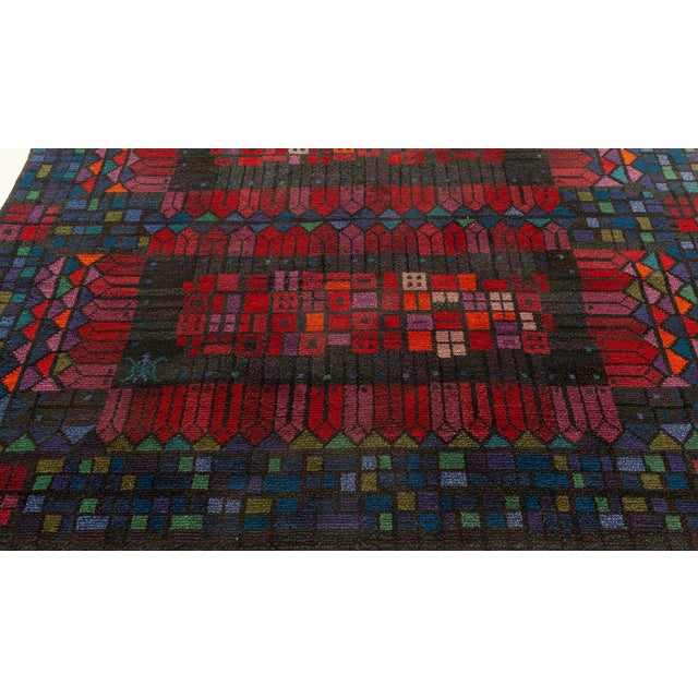 Doris Leslie Blau Vintage Swedish Pile Rug by Kerstin Ekengren For Sale - Image 11 of 11