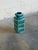 1970s Ceramic Vase With Relief Geometric Pattern West Germany Mid-Century Modern 1970s For Sale - Image 5 of 10