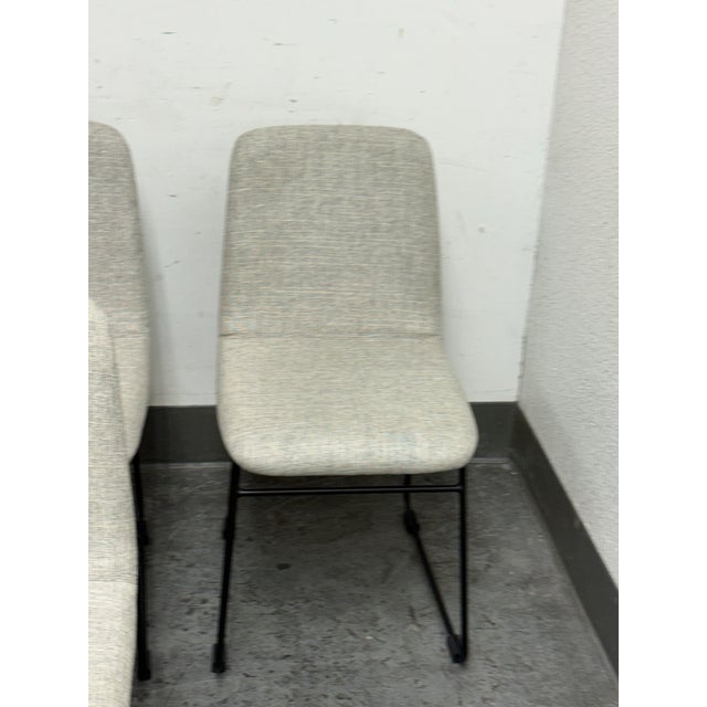 2010s Pottery Barn Zoe Dining Chairs, Set of Four For Sale - Image 5 of 12