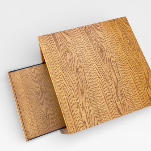 Pair of 1990s Oak Modular Utility Cabinets For Sale - Image 10 of 18