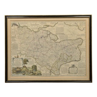 Map of Essex by Emanuel Bowen For Sale