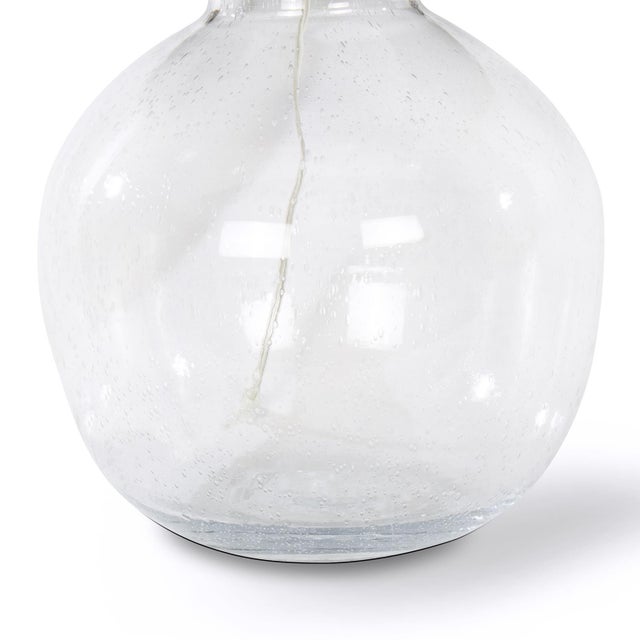 Coastal Coastal Living Freesia Glass Table Lamp For Sale - Image 3 of 7