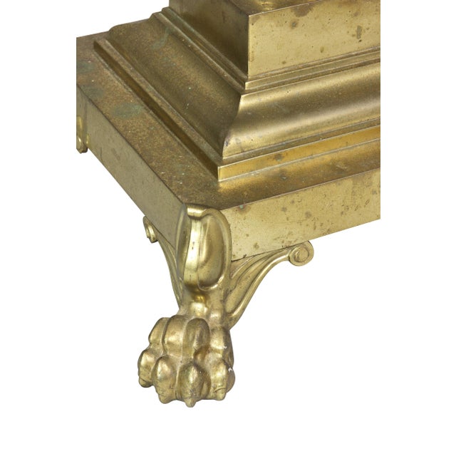 Victorian Brass Floor Lamp For Sale In Boston - Image 6 of 7