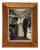 Mid-Century Modern Italian Embossed Copper Tabletop Picture Frame, 1930s For Sale