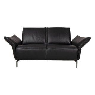 Vanda 2-Seater Sofa in Anthracite Leather from Koinor For Sale