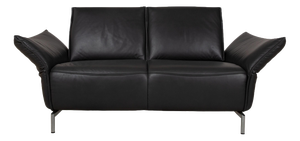 Vanda 2-Seater Sofa in Anthracite Leather from Koinor