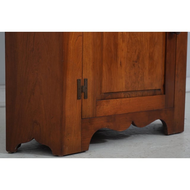 Pair of Stickley Cherry Valley Open Corner Cabinets For Sale - Image 9 of 18
