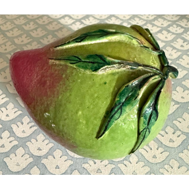 Ceramic Vintage Chinese Altar Fruit For Sale - Image 7 of 7