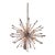 Large Crystal Starburst Modern Sputnik Chandelier For Sale