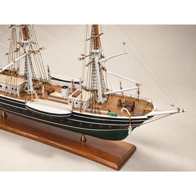 Mid-Century Modern Mid 20th Century Handmade Seven Seas / Abraham Rydberg Ship Model by Milton I. Sachs For Sale - Image 3 of 9