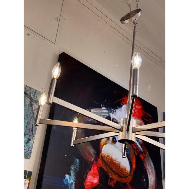 Kichler Erzo Chandelier For Sale In San Francisco - Image 6 of 12