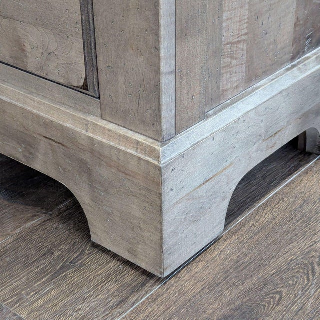 Vaughan Bassett Cool Rustic Clear Maple Three Drawer Nightstand For Sale - Image 11 of 11