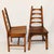 Vintage Arts and Crafts Style Dining Chairs from Webber, 1950s, Set of 4 For Sale - Image 4 of 15