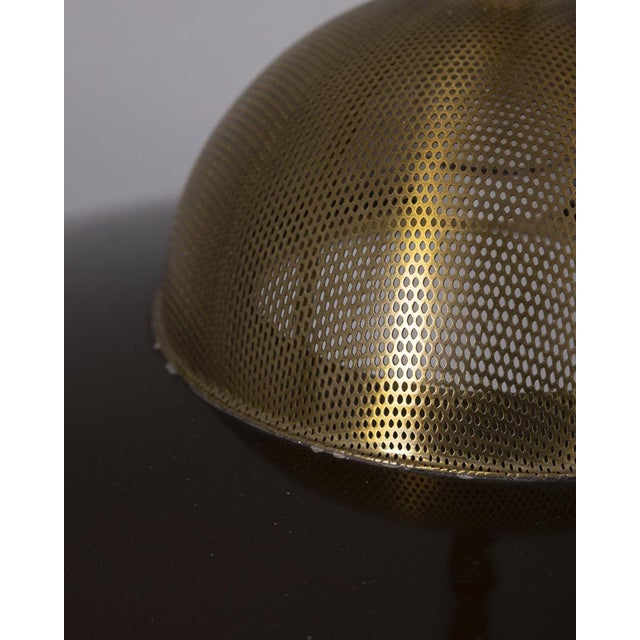 Metal Vintage Italian Metal Rolling Chandelier, 1970s For Sale - Image 7 of 9