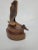 Vintage 1950s Copper Duck Goose Sculpture Bookend Paperweight Statue For Sale - Image 4 of 8