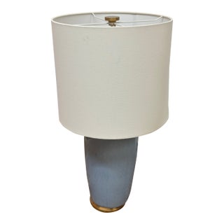 Barbara Barry for Visual Comfort Chado Table Lamp, Polar Blue For Sale