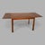 Mid-Century Teak, Walnut and Oak Draw Leaf Extending Dining Table, 1960s For Sale - Image 9 of 10