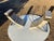 Gray Vintage Postmodern Tessellated Stone & Glass Sculptural End Side Tables À Pair For Sale - Image 8 of 18