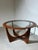Mid-Century Modern Round Astro Coffee Table in Teak and Glass from G-Plan For Sale - Image 3 of 7