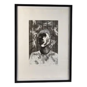 Patrick Wadley Signed Print Portrait