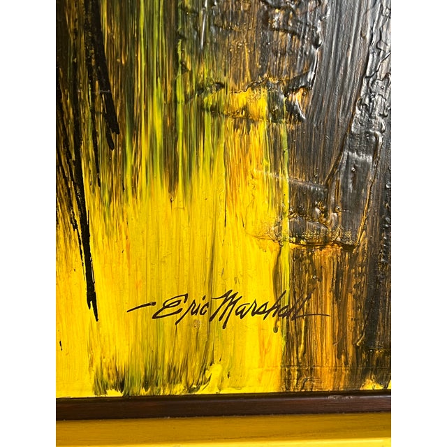 Add instant warmth and elegance to your space with this beautiful vintage Eric Marshall floral painting. This large-scale...