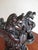 19th Century English Carved Wooden Griffins on Stands, a Pair For Sale - Image 13 of 15
