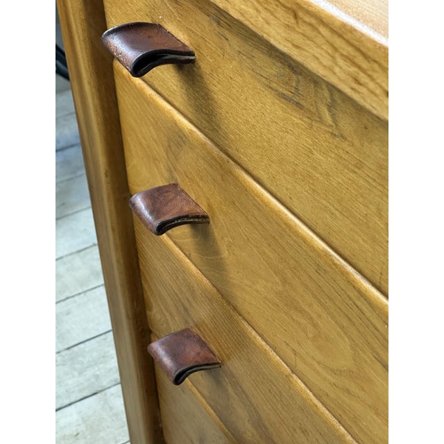 Chest of Drawers in Elm from Maison Regain, 1970s For Sale - Image 8 of 12