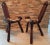 Set of Mid-Century French Wood and Wool Side Chairs, 1960s For Sale - Image 12 of 16