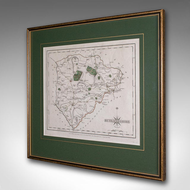 Traditional 1790's Antique County Map For Sale - Image 3 of 12