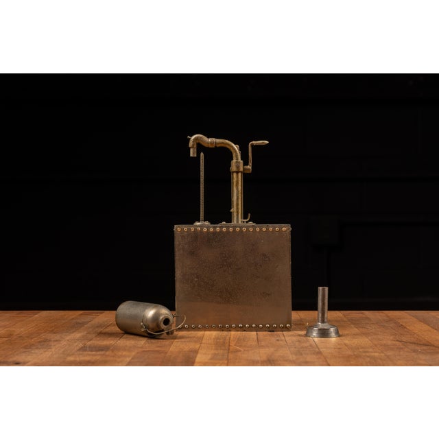 Circa 1920 s.f. Bowser Functional Metal Pump Salesman Sample For Sale In Chicago - Image 6 of 10
