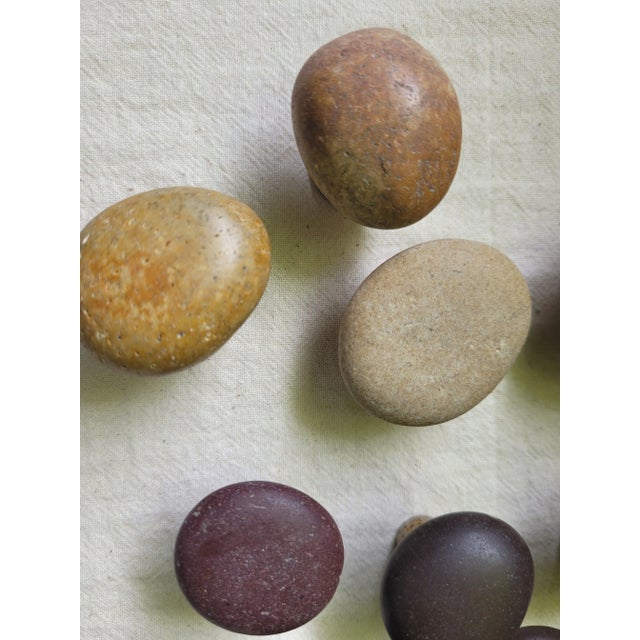 90's Rock Cabinet Knobs - Set of 9 For Sale - Image 4 of 8