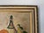 Wood 1970s Frances Heller “Fruit and Wine” Still Life Oil on Canvas Board Painting, Wood Framed For Sale - Image 7 of 10