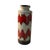 Ca. 1970, Western Germany made vase. Cool and clean design with a glazed inside. Marked at the bottom. White speckled...