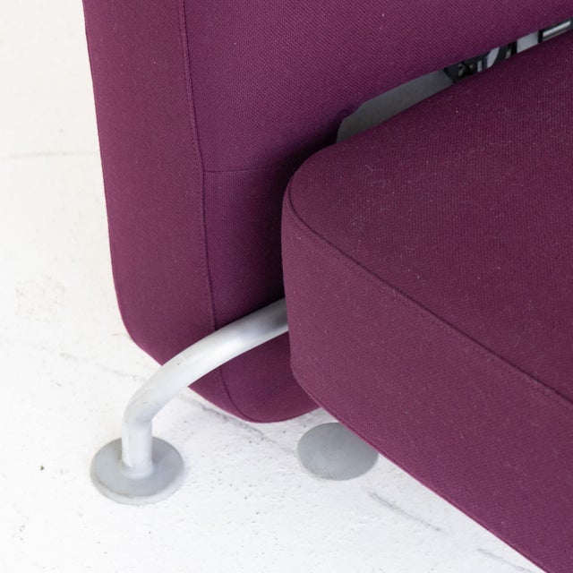 Purple Lunar Sofa Bed by James Irvine for B&b Italia Maxalto For Sale - Image 8 of 10