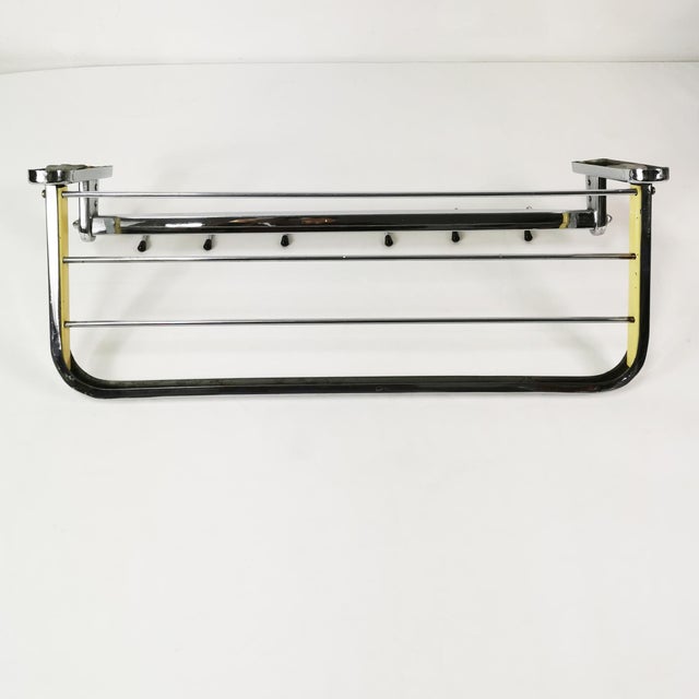 Bauhaus Wall Hanger, Czechoslovakia, 1950s For Sale - Image 4 of 13