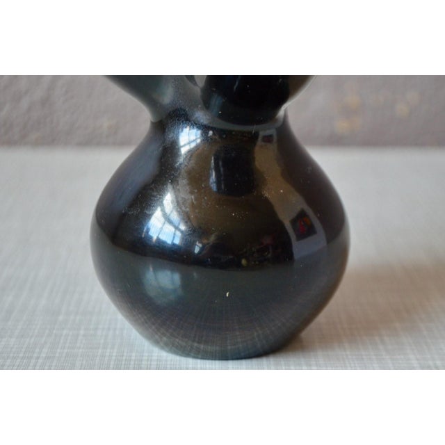 1950s Mid-Century Ceramic Vase from Elchinger, 1950s For Sale - Image 5 of 10