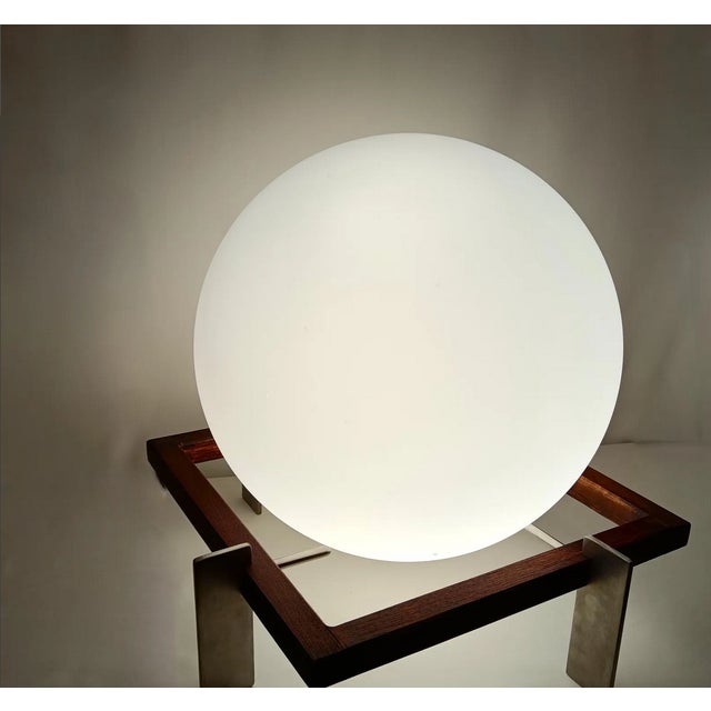 Large Mid-Century Modern Floor Lamp, 1990s For Sale - Image 4 of 11