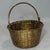 Vintage Castilian Imports Woven Brass Tabletop Baskets - Set of 2 For Sale - Image 10 of 11