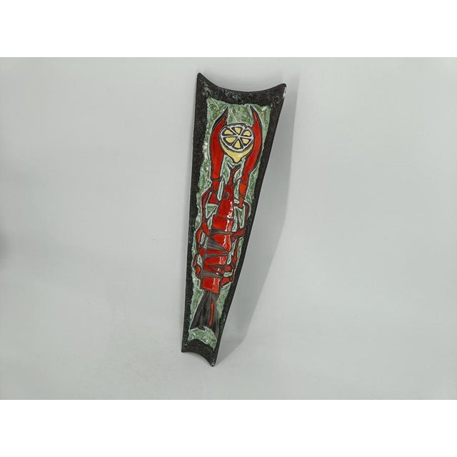 Vintage Ceramic Lobster Wall Decor, 1960s For Sale - Image 4 of 11
