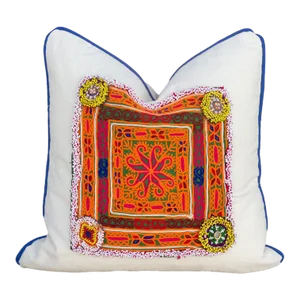 Ramila Vintage Boho Throw Pillow Cover