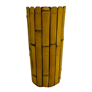 Late 20th Century Bamboo Umbrella Stand