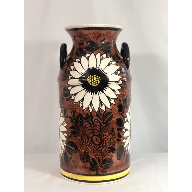 Ceramic Late 20th Century Hand Painted Stick Stand Spain For Sale - Image 7 of 7