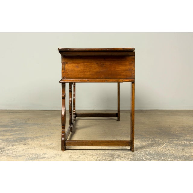 Late 18th Century English Pine Dresser Base or Server With Three Drawers For Sale - Image 15 of 18