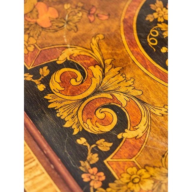 Louis XVI Neoclassical Inlaid Table For Sale - Image 11 of 11