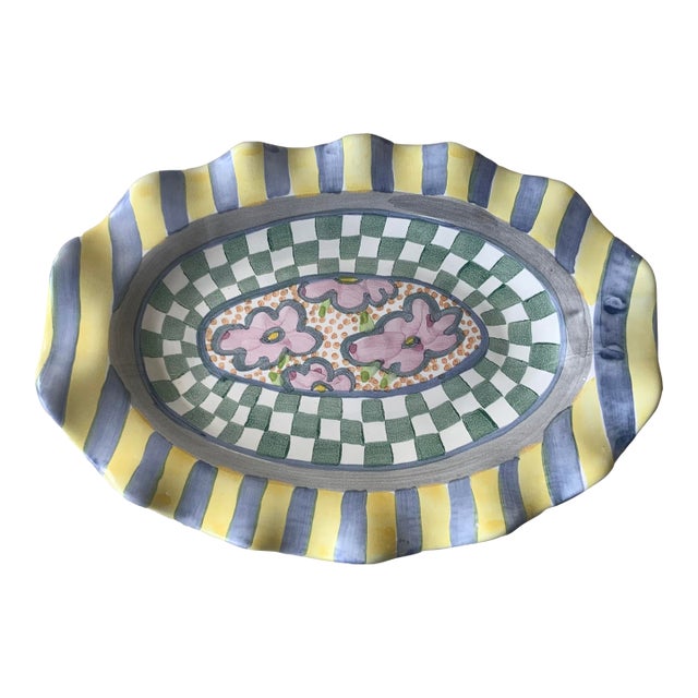 Mackenzie Childs Serving Platter For Sale