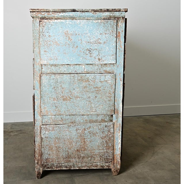 Spanish 19th Century Painted Chest of Drawers From Catalonia For Sale - Image 15 of 15
