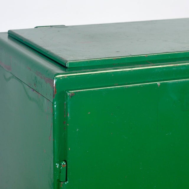 Industrial Iron Cabinet, 1960s For Sale - Image 9 of 18