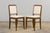 French Art Deco Maple Accent Side Chairs in Cream Boucle - A Pair For Sale In New York - Image 6 of 18