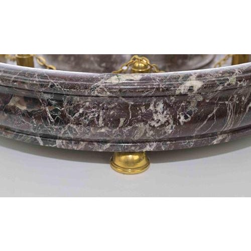 Italian Ormolu-Mounted Obelisk in Various Marbles, Italy, 19th Century For Sale - Image 5 of 8