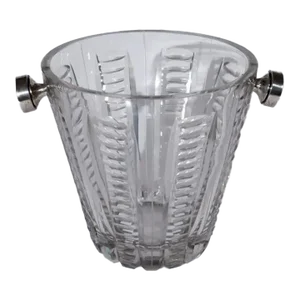 Vintage Cut Glass Ice Bucket